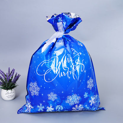 plastic drawstring bag