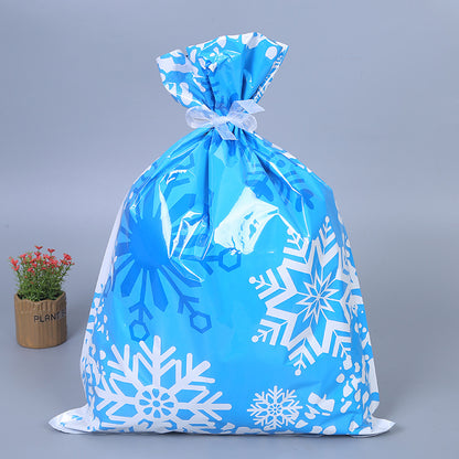 plastic drawstring bag
