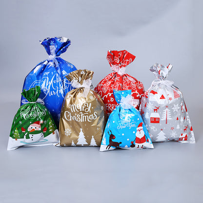 plastic drawstring bag