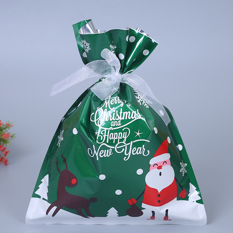 plastic drawstring bag