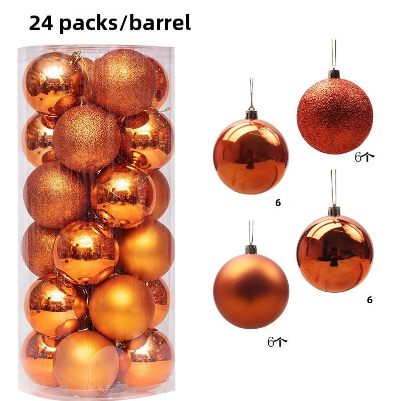 Plastic Electroplated Christmas Tree Decoration Balls