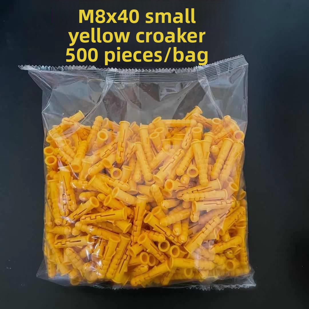 Plastic Expansion Tube Anchor Bolts 6mm 8mm 10mm