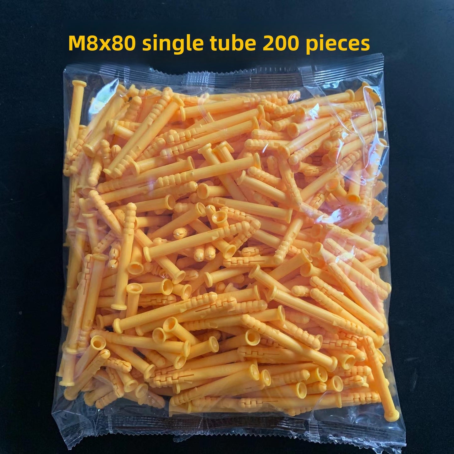 Plastic Expansion Tube Anchor Bolts 6mm 8mm 10mm