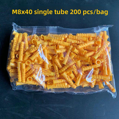 Plastic Expansion Tube Anchor Bolts 6mm 8mm 10mm