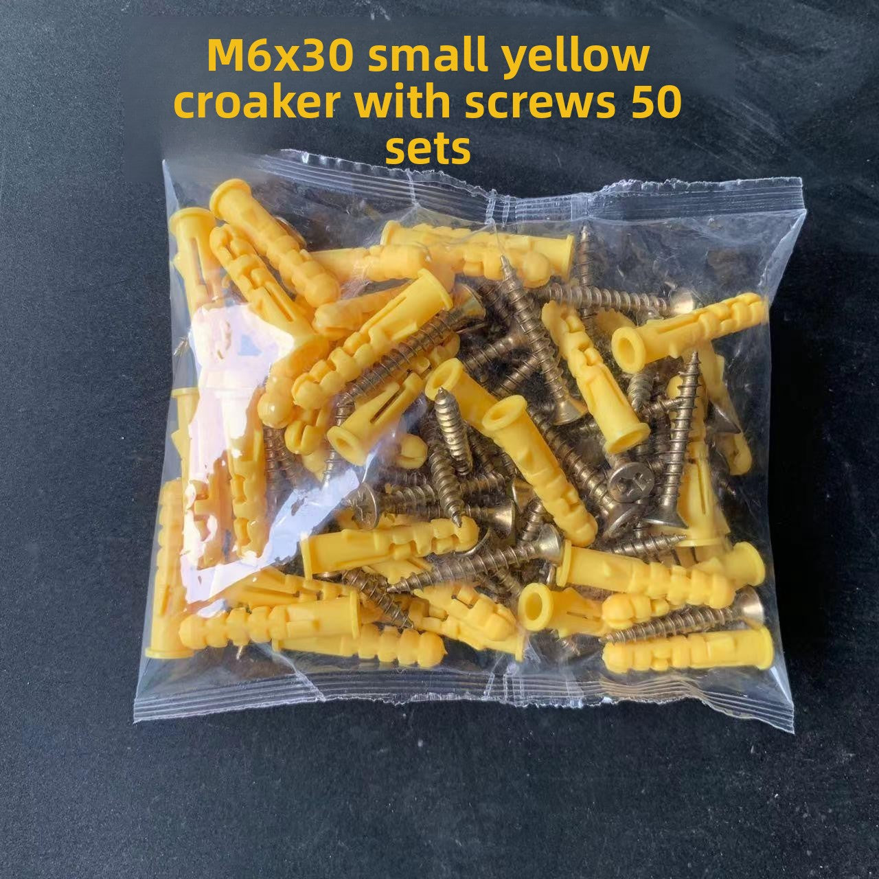 Plastic Expansion Tube Anchor Bolts 6mm 8mm 10mm