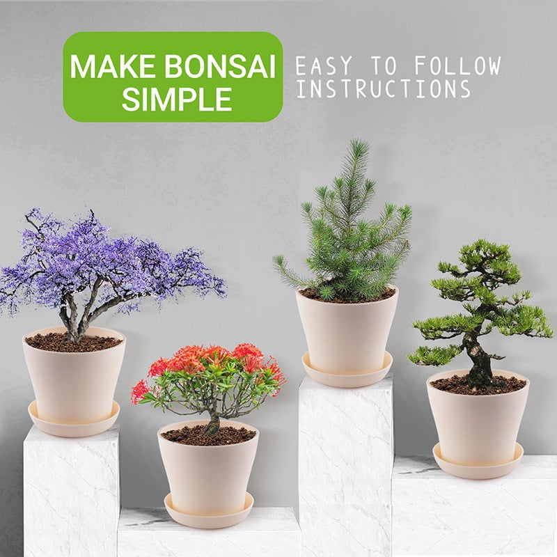 Plastic flower pot