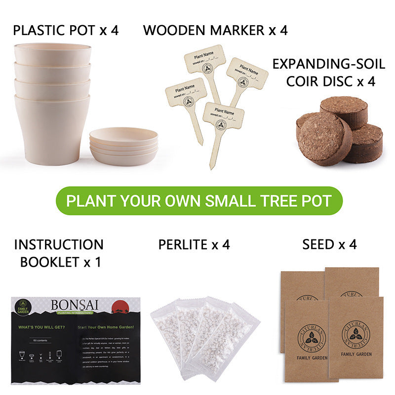 Plastic flower pot