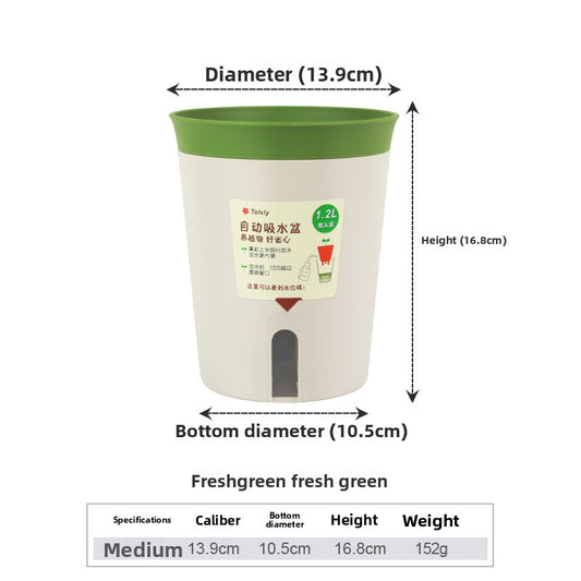 plastic flower pot