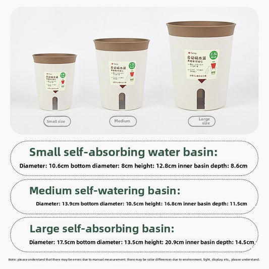 plastic flower pot