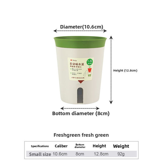 plastic flower pot