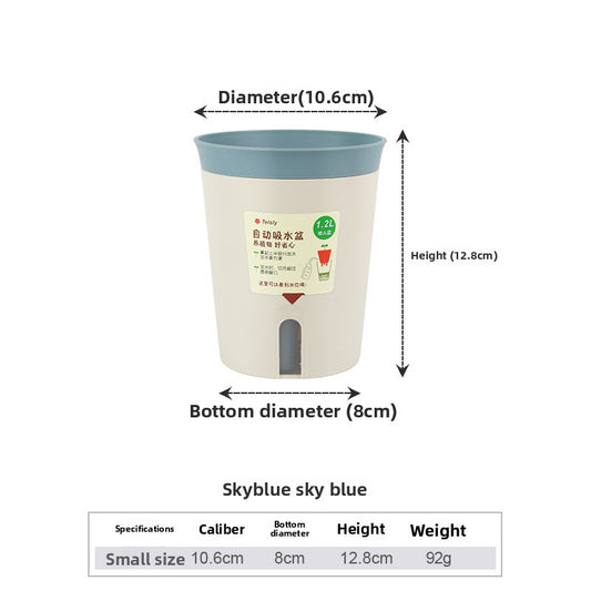 plastic flower pot