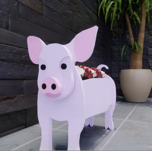Plastic Flowerpot
