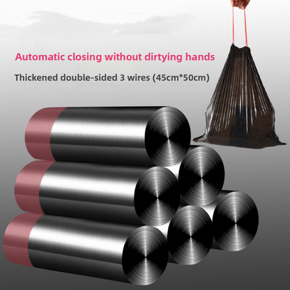 Plastic garbage bags