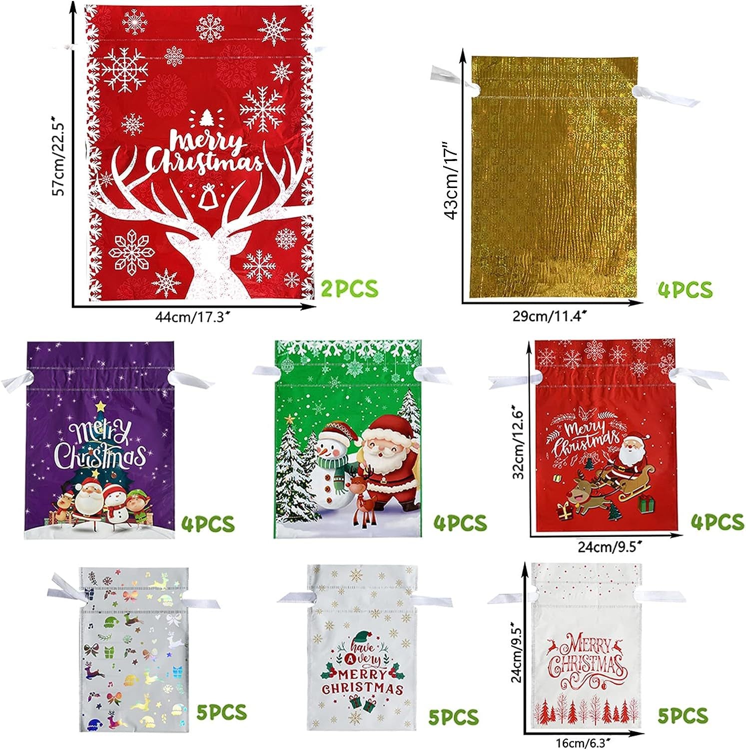 Plastic gift bag