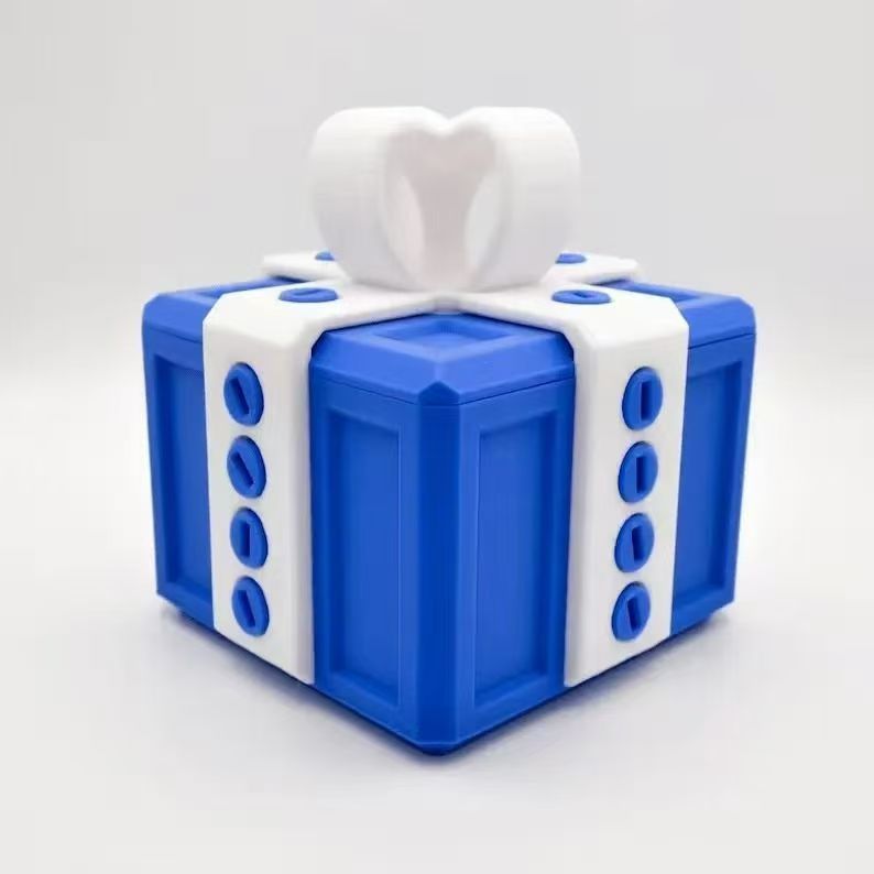 Plastic gift box