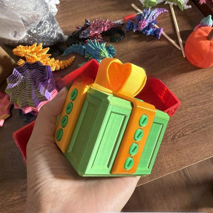 Plastic gift box