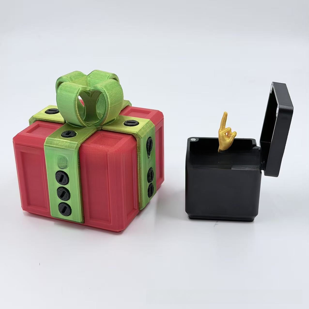 Plastic gift box