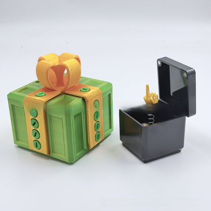 Plastic gift box
