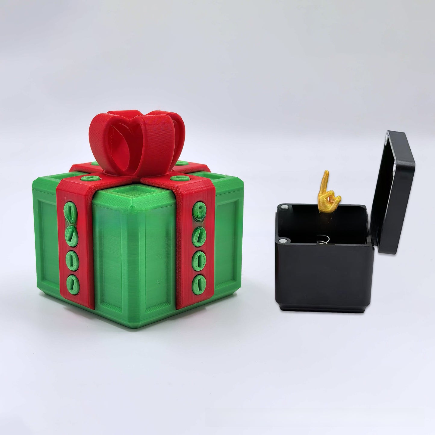 Plastic gift box
