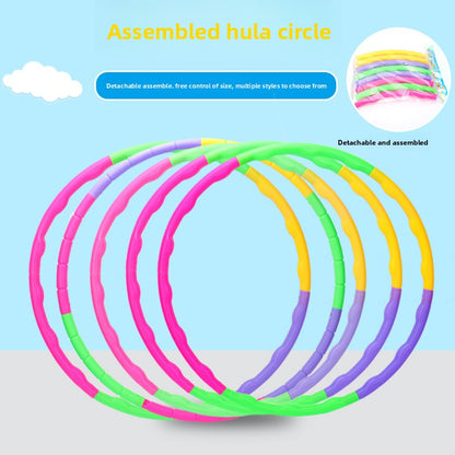 Plastic gymnastics hula hoops