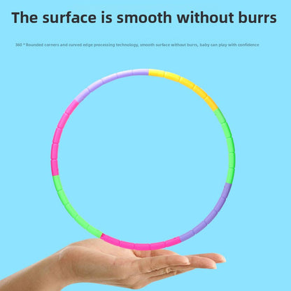 Plastic gymnastics hula hoops