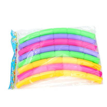 Plastic gymnastics hula hoops