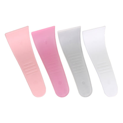 Plastic Hair Removal Scraper with Curved Handle