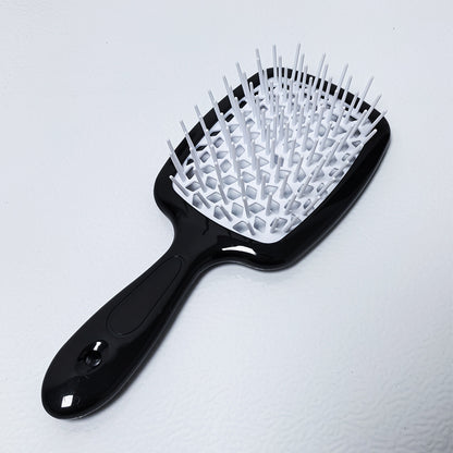 plastic hairbrush