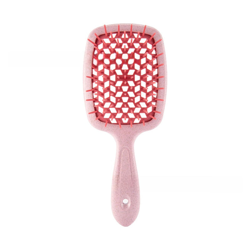 plastic hairbrush