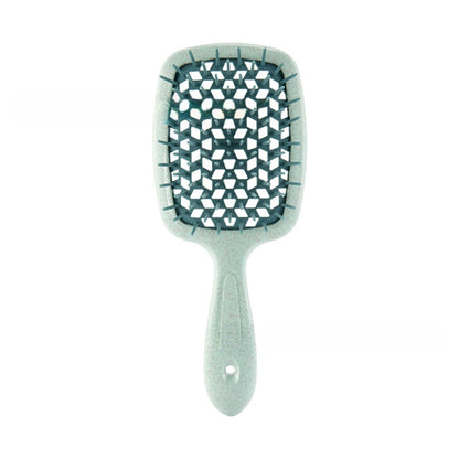 plastic hairbrush
