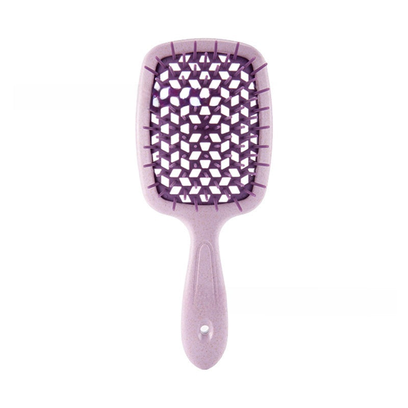 plastic hairbrush