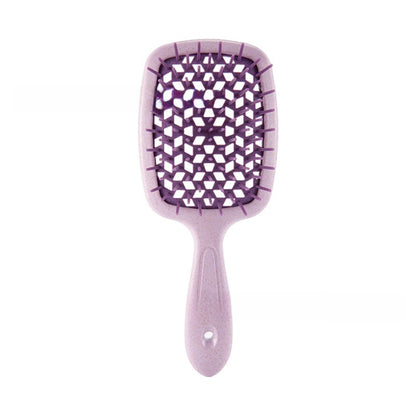 plastic hairbrush