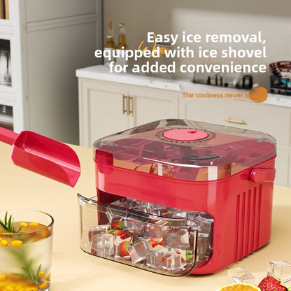 Plastic Ice Cube Tray with Shovel