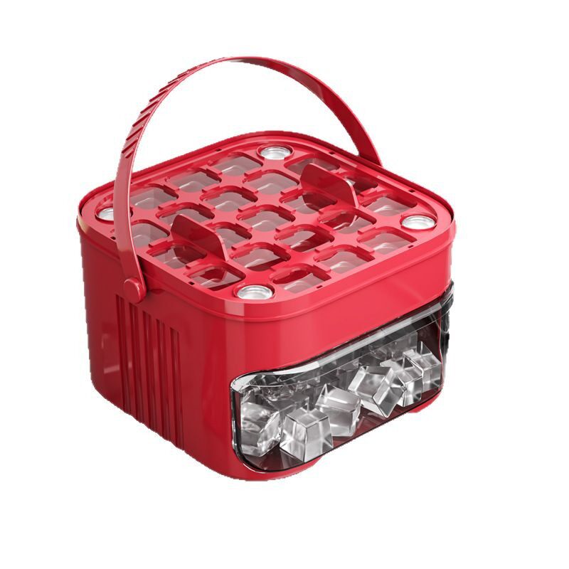 Plastic Ice Cube Tray with Shovel