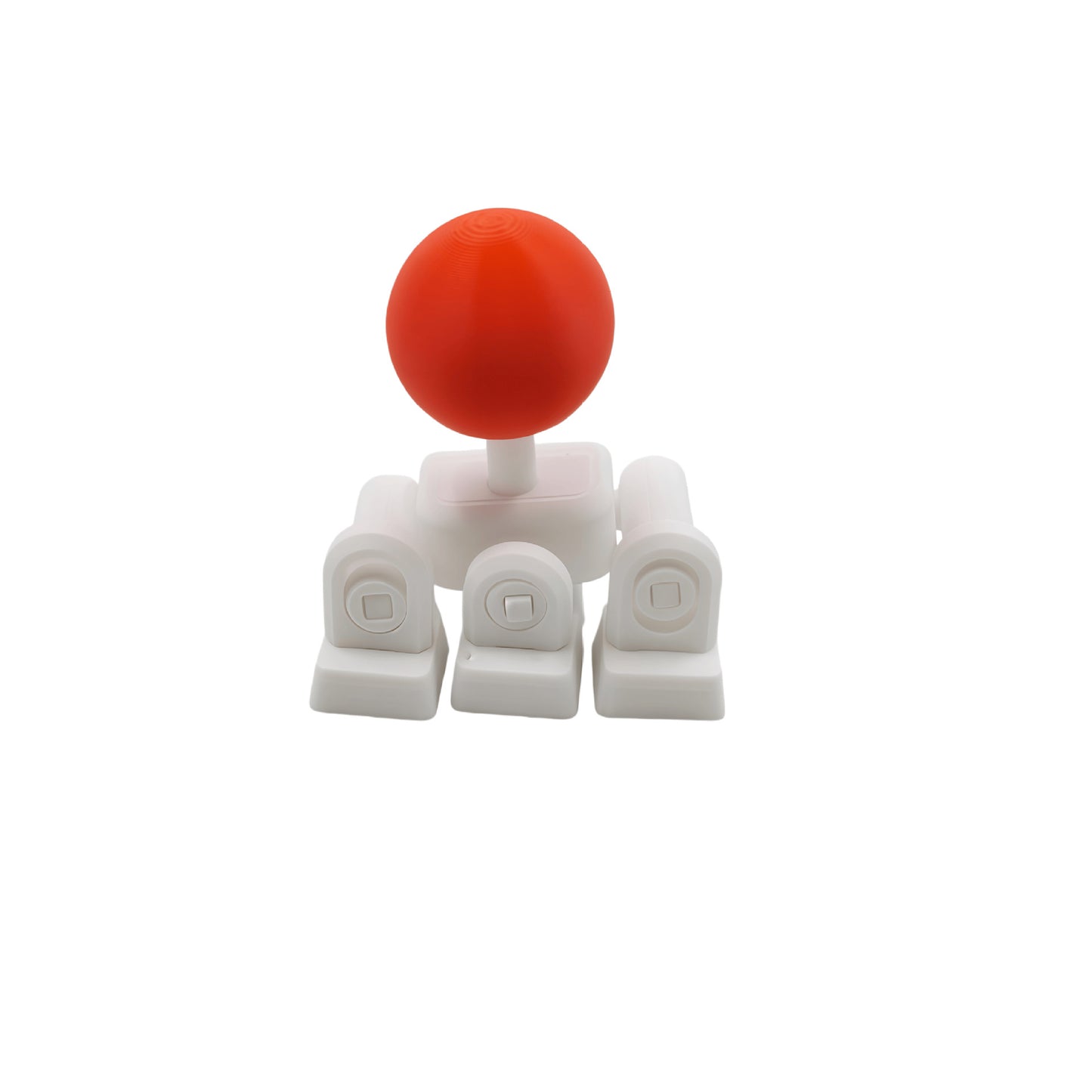 Plastic keycap joystick