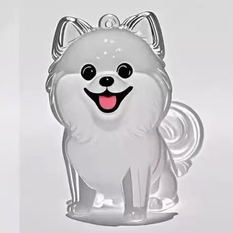 Plastic Keychain Container