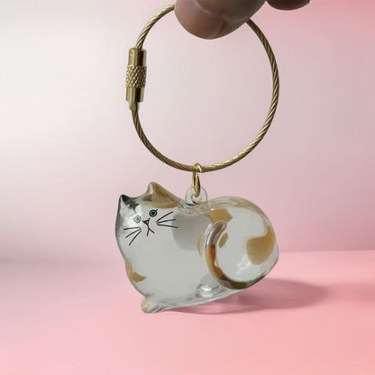 Plastic Keychain Container