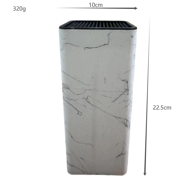 Plastic knife holder