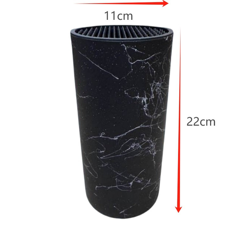 Plastic knife holder