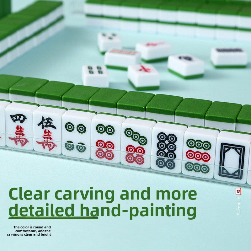 Plastic Mahjong Set