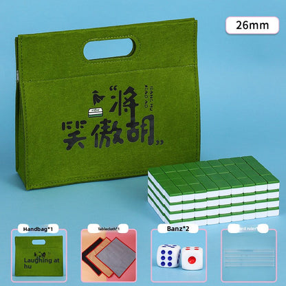 Plastic Mahjong Set