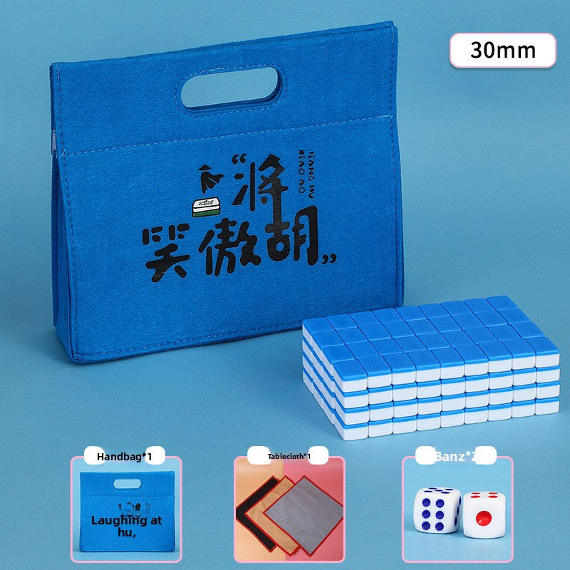 Plastic Mahjong Set