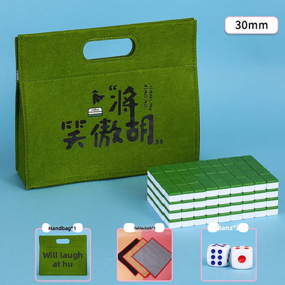 Plastic Mahjong Set