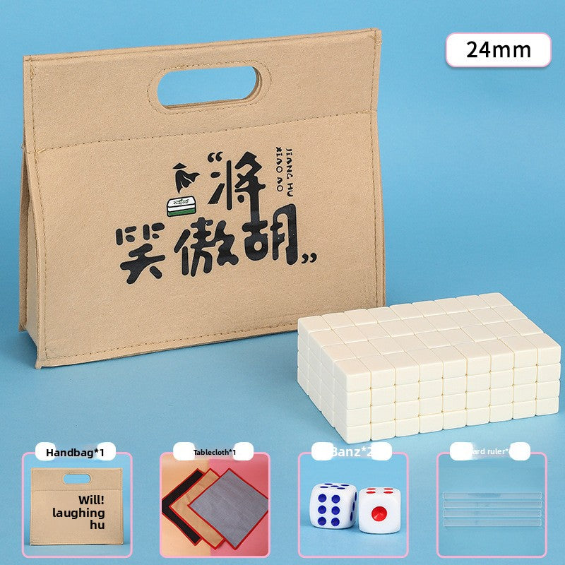 Plastic Mahjong Set