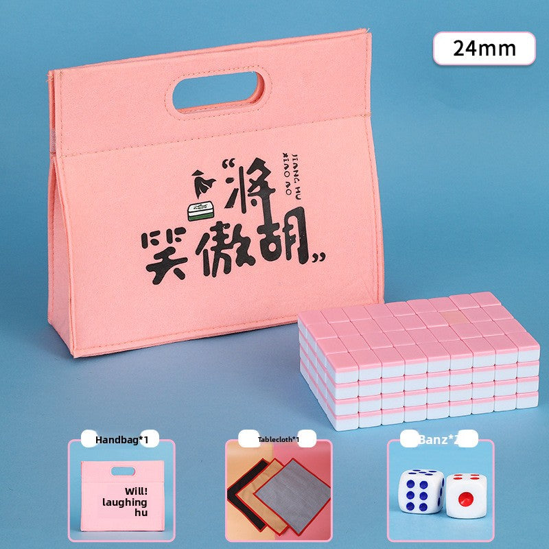 Plastic Mahjong Set
