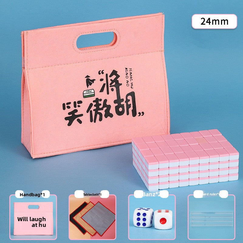 Plastic Mahjong Set
