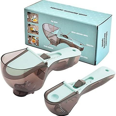 Plastic measuring spoon 2 piece set