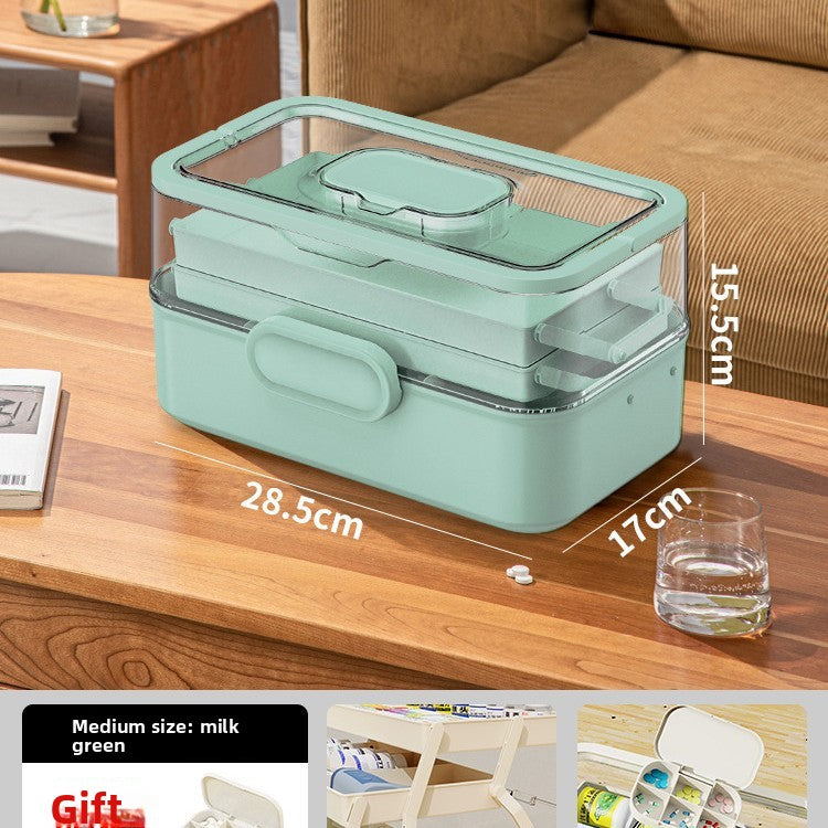 plastic medicine box