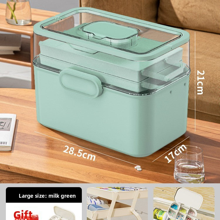 plastic medicine box