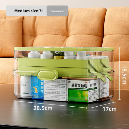 plastic medicine box